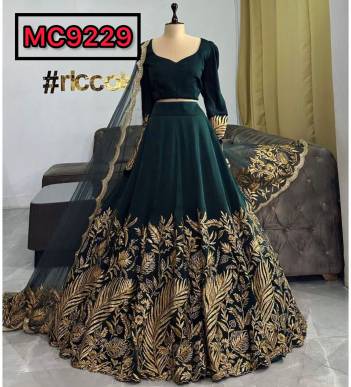 MC 9229 BY SAGAR IMPEX HEAVY TAPETA SILK LEHENGA CHOLI EXPORTER IN INDIA